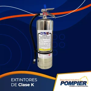 Extintor de Acetato de potasio 2,5gal